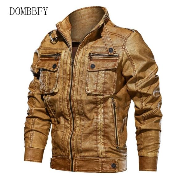 мужчины pu куртки кожаные пальто осень зима slim fit искусственной кожи мотоциклов куртки мужской tactical bomber jacket верхняя одежда, Black;brown
мужчины pu куртки кожаные пальто осень зима slim fit искусственной кожи мотоциклов куртки мужской tactical bomber jacket верхняя одежда, Black;brown