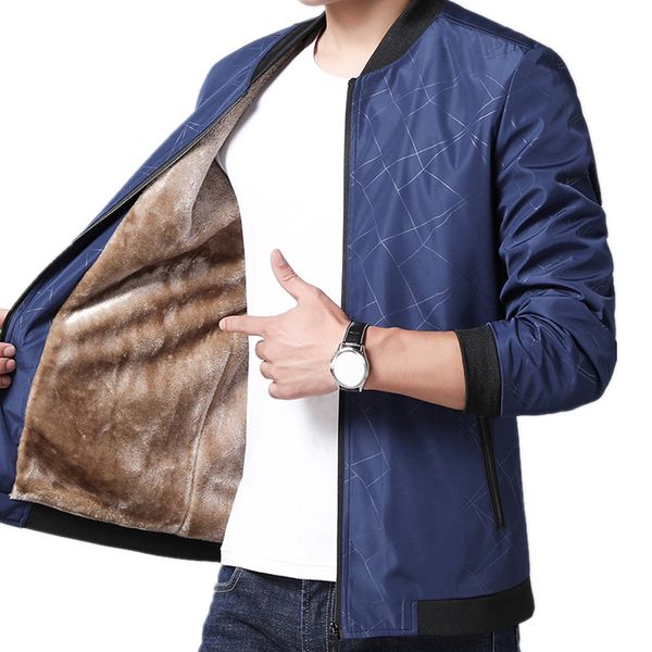 bb-c1284 new 2018 autumn winter men's fashion jacket thickened stand collar casual coat cheap wholesale, Black;brown
bb-c1284 new 2018 autumn winter men's fashion jacket thickened stand collar casual coat cheap wholesale, Black;brown