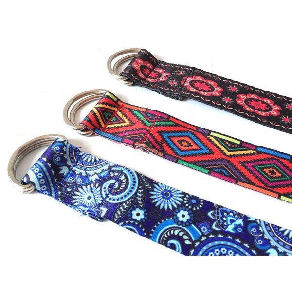 d-ring belts yoga strap fitness rope colored printed adjustable yoga belt stretch belt washable sport stretch strap props
d-ring belts yoga strap fitness rope colored printed adjustable yoga belt stretch belt washable sport stretch strap props