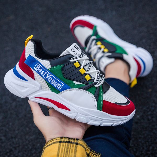 colorful men outdoor platform sneakers light running shoes non-slip sports shoes breathable mesh lace men
colorful men outdoor platform sneakers light running shoes non-slip sports shoes breathable mesh lace men