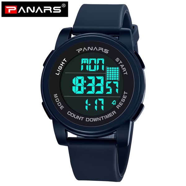 panars digital watch led digital wristwatches men wrist waterproof watch sport watches multiple time zone display men's watches, Slivery;brown
panars digital watch led digital wristwatches men wrist waterproof watch sport watches multiple time zone display men's watches, Slivery;brown