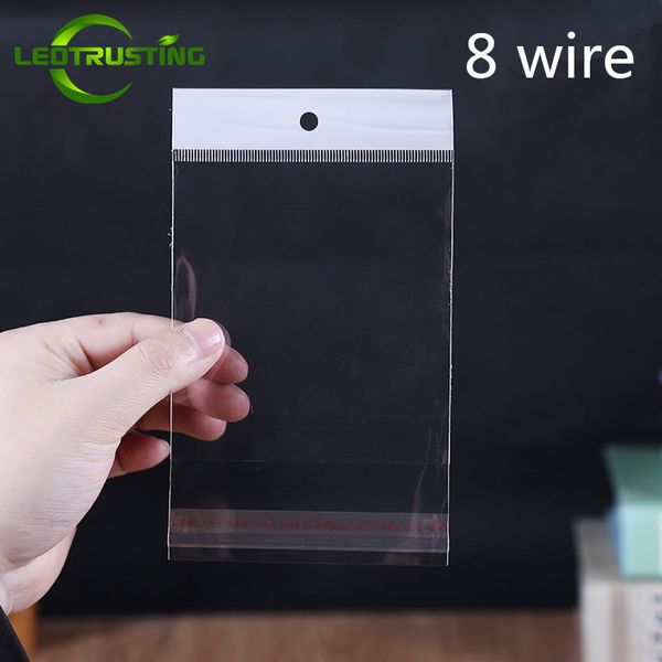 leotrusting 8 wire high clear opp adhesive hanging bag thick transparent poly resealable packaging bag plastic header gift bags
leotrusting 8 wire high clear opp adhesive hanging bag thick transparent poly resealable packaging bag plastic header gift bags