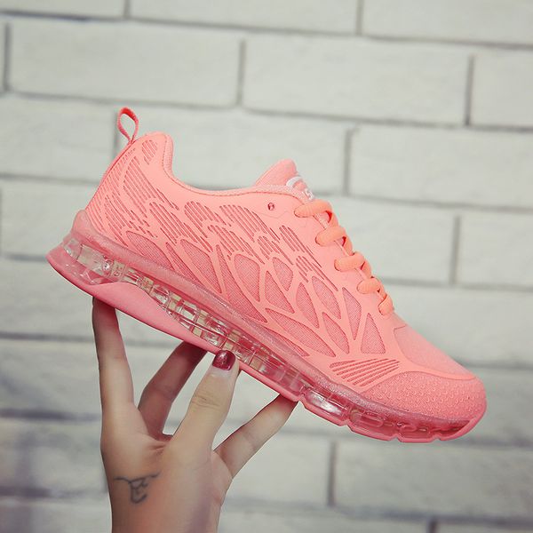 new fashion women's sports casual shoes fashion outdoor air cushion lace up leather running shoes couple flat, Black
new fashion women's sports casual shoes fashion outdoor air cushion lace up leather running shoes couple flat, Black