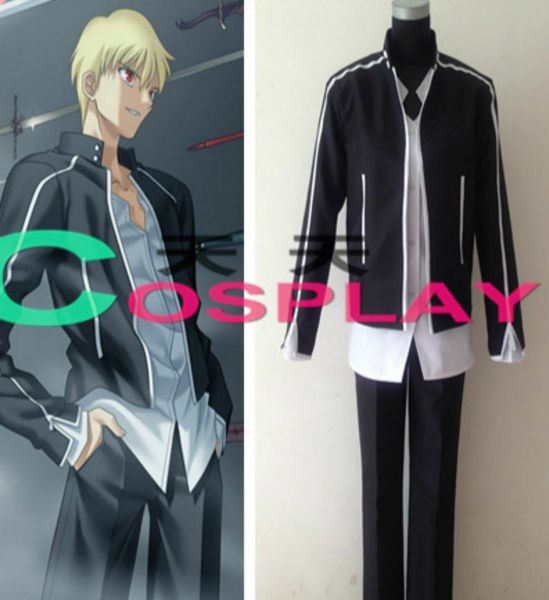 fate zero fate stay night gilgamesh archer heroic daily uniform cosplay costume, Black;red
fate zero fate stay night gilgamesh archer heroic daily uniform cosplay costume, Black;red