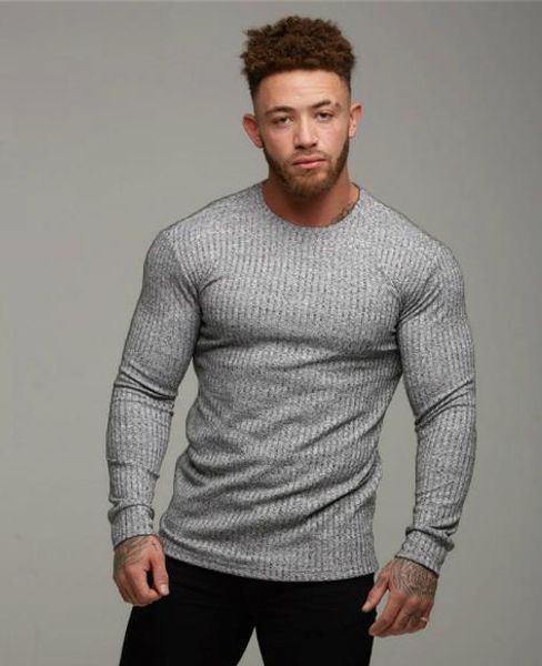 mens designer long sleeve solid color t shirts fashion slim crew neck sport mens casual males clothing, White;black
mens designer long sleeve solid color t shirts fashion slim crew neck sport mens casual males clothing, White;black
