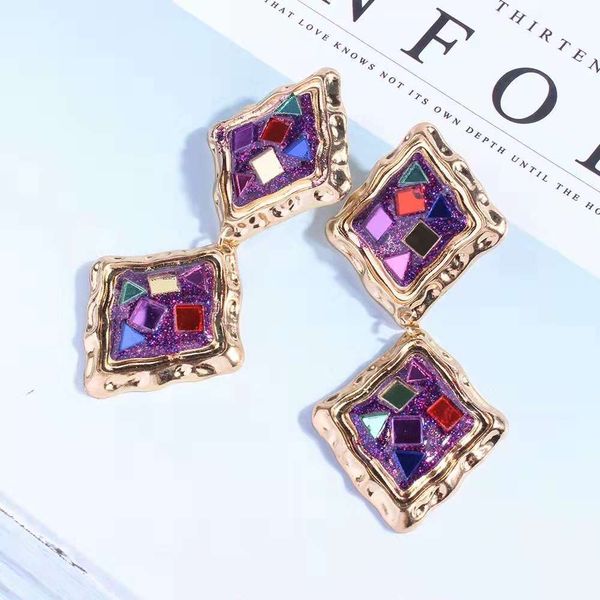 wholesale- dangler dangle earrings multi layer alloy acrylic chandelier earrings retro bohemia evening dress jewelry six colors hipping, Silver
wholesale- dangler dangle earrings multi layer alloy acrylic chandelier earrings retro bohemia evening dress jewelry six colors hipping, Silver