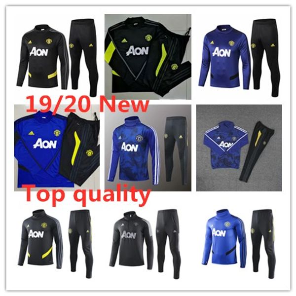 19 20 new season man united long sleever soccer training suit pogba tracksuits suit lukaku rashford maillot de foot size s-2xl, Blue;black
19 20 new season man united long sleever soccer training suit pogba tracksuits suit lukaku rashford maillot de foot size s-2xl, Blue;black