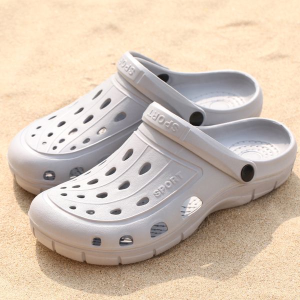 2019 summer men's clogs quick dry casual home slippers male garden shoes beach sandals mules antiskid bathroom slipper, Blue;gray
2019 summer men's clogs quick dry casual home slippers male garden shoes beach sandals mules antiskid bathroom slipper, Blue;gray