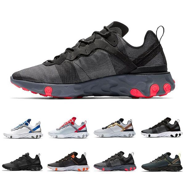 new react element 55 outdoor shoes for men womens jade solar red triple black white royal red sports sneakers shoes size 36-45
new react element 55 outdoor shoes for men womens jade solar red triple black white royal red sports sneakers shoes size 36-45