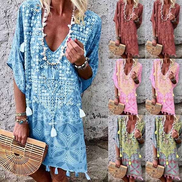 plus size women's cotton tassel loose summer short sleeve long t-shirt ladies casual beach dress, Black;gray
plus size women's cotton tassel loose summer short sleeve long t-shirt ladies casual beach dress, Black;gray