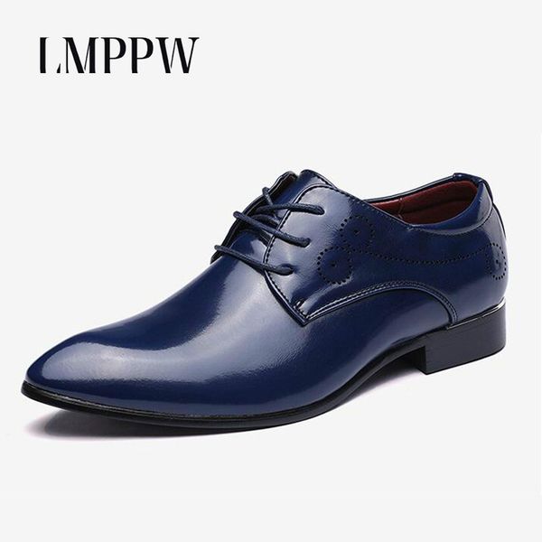 luxury classic patent leather business men's dress shoes fashion elegant formal wedding shoes pointed men oxford new 2019, Black
luxury classic patent leather business men's dress shoes fashion elegant formal wedding shoes pointed men oxford new 2019, Black