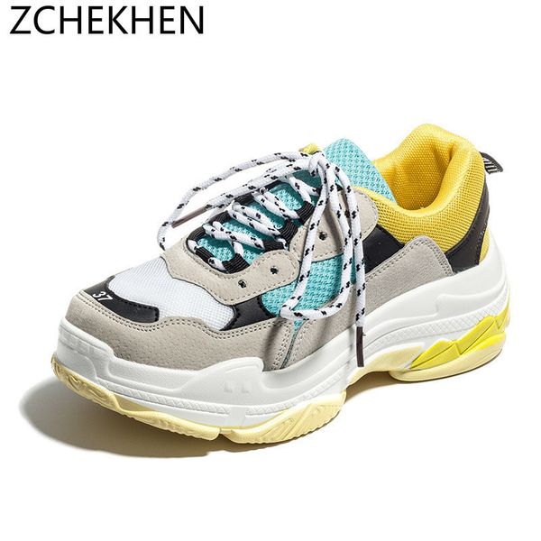 new 2019 spring fashion women casual shoes suede leather platform shoes women sneakers ladies white trainers chaussure femme y190704, Black
new 2019 spring fashion women casual shoes suede leather platform shoes women sneakers ladies white trainers chaussure femme y190704, Black