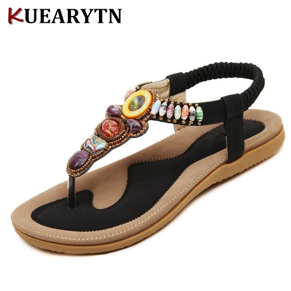 size 36-42 2020 bohemian women sandals gemstone beaded slippers summer beach sandals women flip flops ladies flat shoes, Black
size 36-42 2020 bohemian women sandals gemstone beaded slippers summer beach sandals women flip flops ladies flat shoes, Black