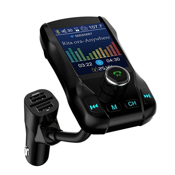 2019 auto bluetooth player dual usb charger fm transmitter car mp3 player with colorful screen csl88
2019 auto bluetooth player dual usb charger fm transmitter car mp3 player with colorful screen csl88
