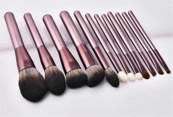 purple makeup brushes set kits 12pcs/set high-performance tool brush powder foundation blusher eyeshadow tools with makeup bag
purple makeup brushes set kits 12pcs/set high-performance tool brush powder foundation blusher eyeshadow tools with makeup bag
