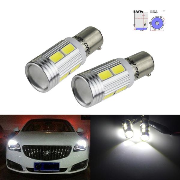 angrong 2pcs 435 h21w bay9s 10 smd led indicator reverse parking side light xenon white
angrong 2pcs 435 h21w bay9s 10 smd led indicator reverse parking side light xenon white