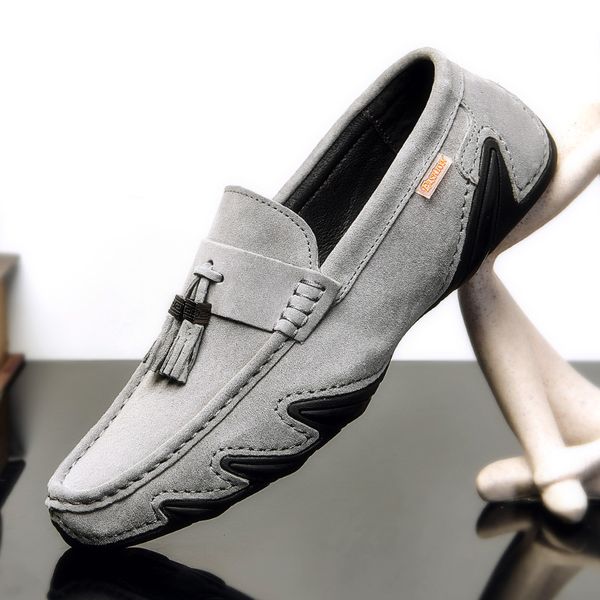 men genuine leather shoes fashion breathable outdoor men's loafers leather shoes sapato masculino zapatos hombre plus size 37-45, Black
men genuine leather shoes fashion breathable outdoor men's loafers leather shoes sapato masculino zapatos hombre plus size 37-45, Black