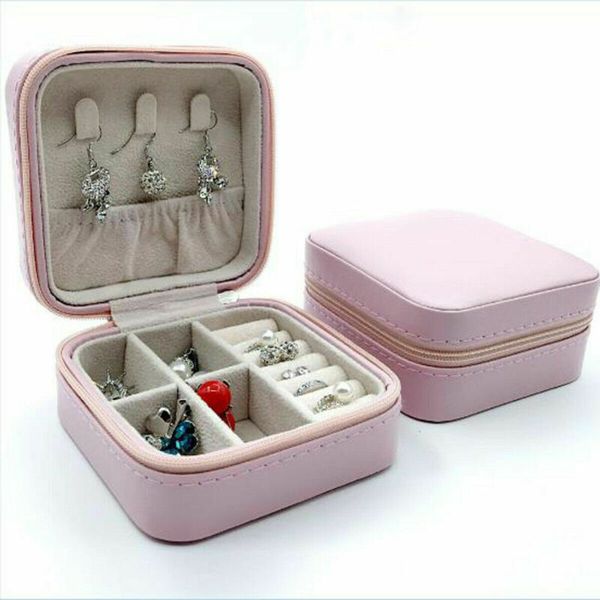 cosmetic bags & cases valentine's day women pu leatherjewelry box organizer portable travel earring ring necklace storage creative gift
cosmetic bags & cases valentine's day women pu leatherjewelry box organizer portable travel earring ring necklace storage creative gift