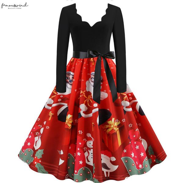 fashion christmas dress women long sleeve christmas musical notes print vintage flare dress robe pull femme hiver guahao, Black;gray
fashion christmas dress women long sleeve christmas musical notes print vintage flare dress robe pull femme hiver guahao, Black;gray