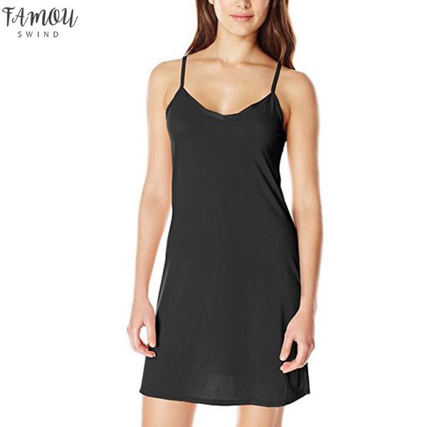 h women casual solid spaghetti short dress smooth sleeveless dress slips under dress, Black;gray
h women casual solid spaghetti short dress smooth sleeveless dress slips under dress, Black;gray