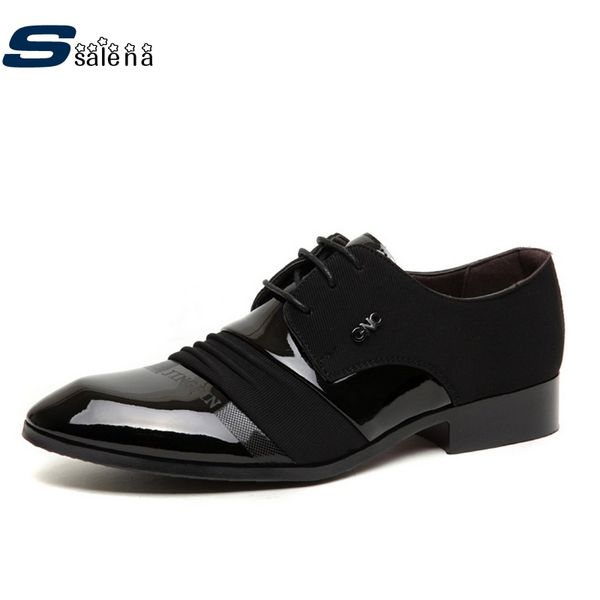 men dress shoes men flat shoes fashion pointed toe oxfords flat with male business size 37-44 #b1820, Black
men dress shoes men flat shoes fashion pointed toe oxfords flat with male business size 37-44 #b1820, Black