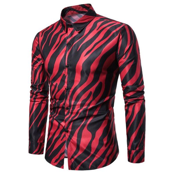 3xl plus size fashion shirts casual printed blouse stripe floral long sleeve button slim fit blusa masculina, White;black
3xl plus size fashion shirts casual printed blouse stripe floral long sleeve button slim fit blusa masculina, White;black