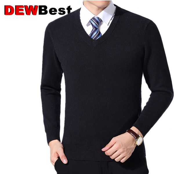 dewsweater men clothes 2019 autumn winter cashmere wool pullover sweaters plus size business casual v-neck, White;black
dewsweater men clothes 2019 autumn winter cashmere wool pullover sweaters plus size business casual v-neck, White;black