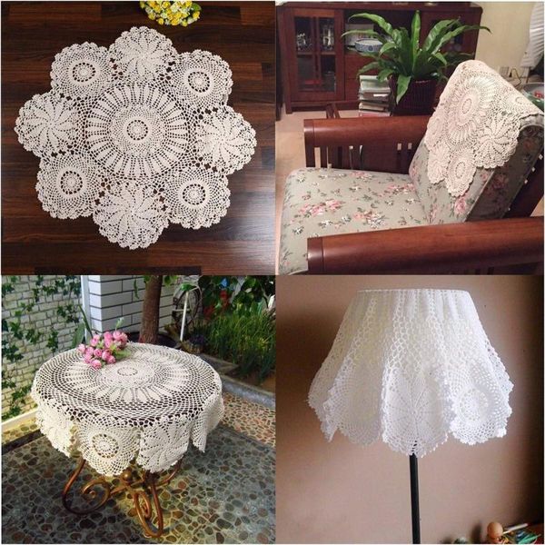 table runner hand crocheted lace doily coasters placemat decor flower round beige cotton
table runner hand crocheted lace doily coasters placemat decor flower round beige cotton
