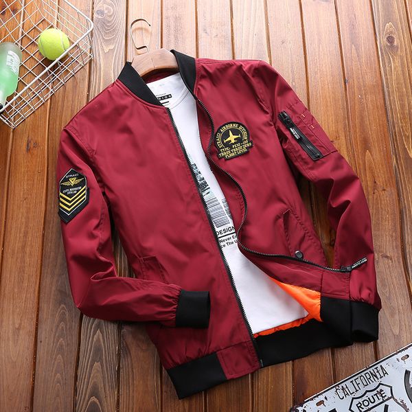 2018 autumn men's wear casual stand collar men's jacket baseball uniform thin coat 81778, Black;brown
2018 autumn men's wear casual stand collar men's jacket baseball uniform thin coat 81778, Black;brown