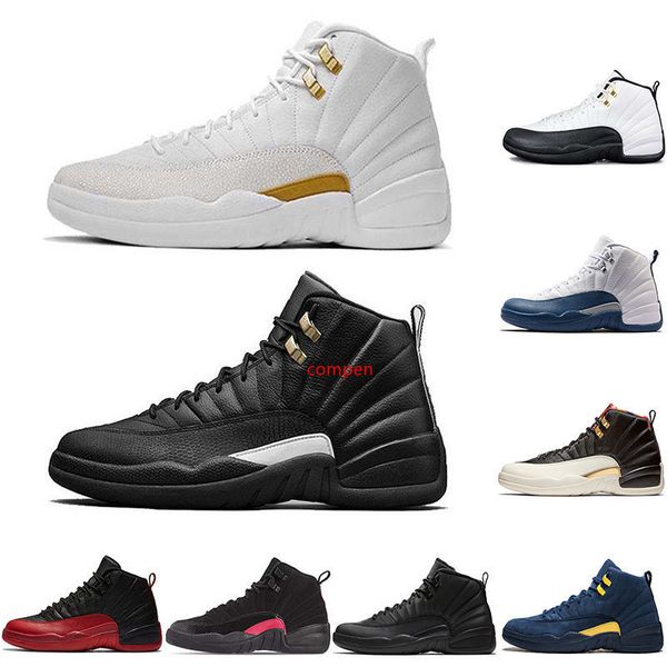12 12s basketball shoes xii mens winterized gym red flu game college navy the master men designer trainer sports sneakers size 8-13
12 12s basketball shoes xii mens winterized gym red flu game college navy the master men designer trainer sports sneakers size 8-13