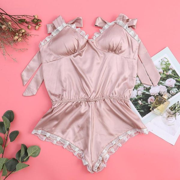 bodysuit women new fashion satin silk sleepwear lingerie lace bandage solid underwear bodysuit pink one-piece sleepwear #j, Blue;gray
bodysuit women new fashion satin silk sleepwear lingerie lace bandage solid underwear bodysuit pink one-piece sleepwear #j, Blue;gray