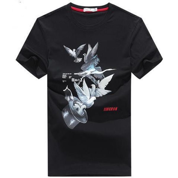 2020 new t-shirt men's designer magic hat peace pigeon short-sleeved t-shirt spring and summer leisure men's cotton short-sleeved, White;black
2020 new t-shirt men's designer magic hat peace pigeon short-sleeved t-shirt spring and summer leisure men's cotton short-sleeved, White;black
