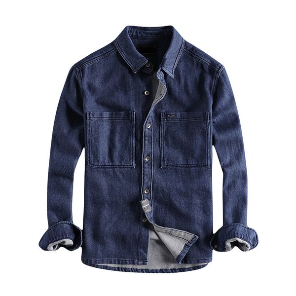 men's casual shirts japanese harajuku vintage big pockets denim shirt for men urban boys streetwear hip hop long sleeve blue jeans plus, White;black
men's casual shirts japanese harajuku vintage big pockets denim shirt for men urban boys streetwear hip hop long sleeve blue jeans plus, White;black
