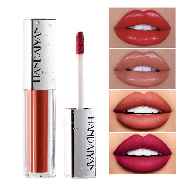 12 colors velvet matte lip gloss cream moisturises bright-coloured liquid lipstick lip gloss professional makeup ing
12 colors velvet matte lip gloss cream moisturises bright-coloured liquid lipstick lip gloss professional makeup ing