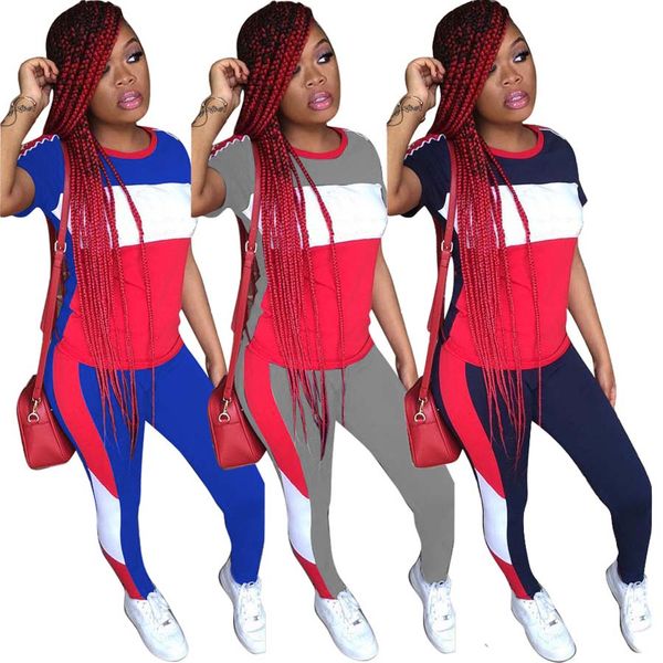 2019 New Summer Women Short Sleeve Suits Two Piece Joggers T-shirt and Pants Set Casual Tracksuit Jogging Outfit
2019 New Summer Women Short Sleeve Suits Two Piece Joggers T-shirt and Pants Set Casual Tracksuit Jogging Outfit