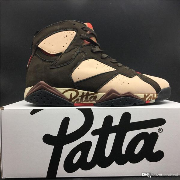 2019 patta x 7 og sp mens basketball shoes shimmer 7s multi color tough red-velvet brown crimson sports sneakers with box
2019 patta x 7 og sp mens basketball shoes shimmer 7s multi color tough red-velvet brown crimson sports sneakers with box