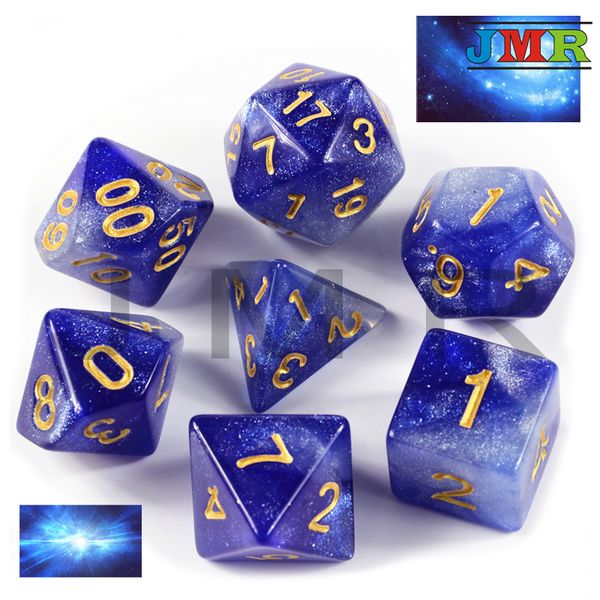 mix-color 6 color creative universe galaxy dice set of d4-d20 with mysterious royal glitter powder dice for dnd rpg
mix-color 6 color creative universe galaxy dice set of d4-d20 with mysterious royal glitter powder dice for dnd rpg