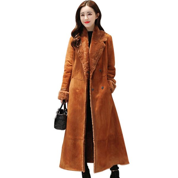 fur plus velvet warm winter women coat elegant long sleeve slim jacket female thick plus size women winter coat outerwear q1922, Black
fur plus velvet warm winter women coat elegant long sleeve slim jacket female thick plus size women winter coat outerwear q1922, Black