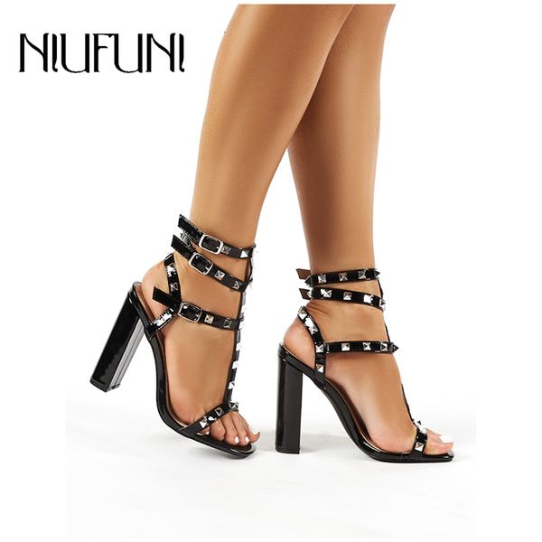 rivet buckle round toe sandals solid color roman casual party gladiator high heels 2020 women's shoes niufuni, Black
rivet buckle round toe sandals solid color roman casual party gladiator high heels 2020 women's shoes niufuni, Black