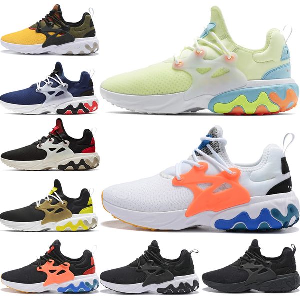 2019 React Presto Men Women Running Shoes Breezy Thursday Psychedelic Lava Triple black Rabid Panda Mens Trainers Women Sports Sneaker Shoe
2019 React Presto Men Women Running Shoes Breezy Thursday Psychedelic Lava Triple black Rabid Panda Mens Trainers Women Sports Sneaker Shoe