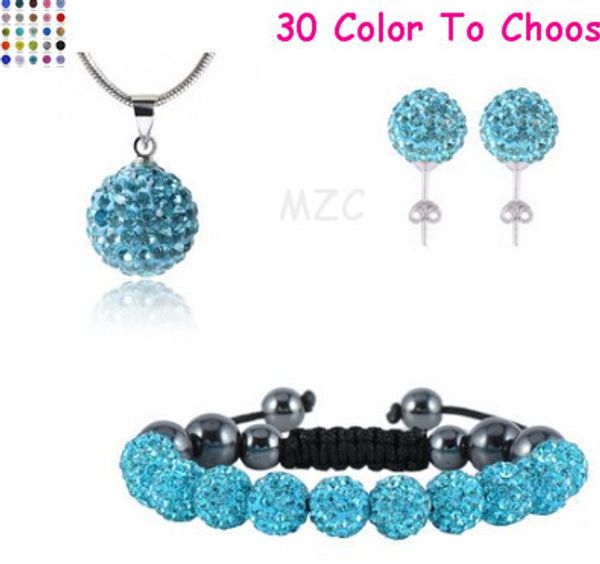 women men bead+gift+10mm mix colours options crystal crystal set bracelet earring necklace wedding jewelry, Silver
women men bead+gift+10mm mix colours options crystal crystal set bracelet earring necklace wedding jewelry, Silver