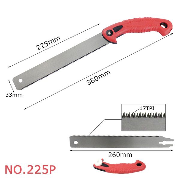 double-sided hand saw for garden pruning wood cutting woodworking tools handsaw 225p / 265b / 250d carbon steel saw blade
double-sided hand saw for garden pruning wood cutting woodworking tools handsaw 225p / 265b / 250d carbon steel saw blade