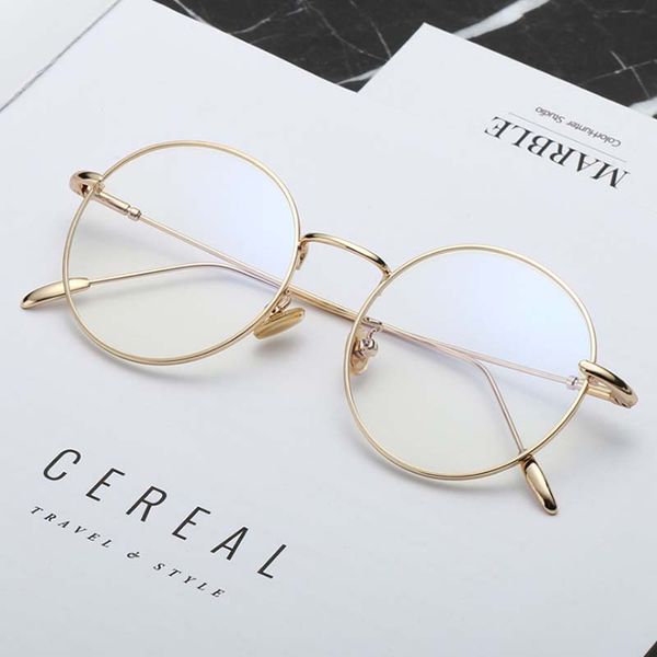luxury-zick brand fashion metal frame eyeglasses retro round circle original clear lens men women eye glasses, Silver
luxury-zick brand fashion metal frame eyeglasses retro round circle original clear lens men women eye glasses, Silver