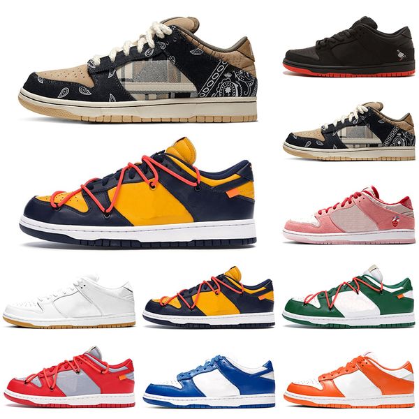 sb dunk low travis scotts casual shoes platform designer men women sneakers white skateboard sports chaussures size 36-45 
sb dunk low travis scotts casual shoes platform designer men women sneakers white skateboard sports chaussures size 36-45