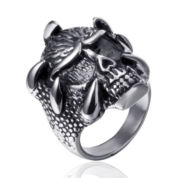 mens stainless steel ring skull biker punk wholesale jewelry size 8,9,10,11,12,13, Silver
mens stainless steel ring skull biker punk wholesale jewelry size 8,9,10,11,12,13, Silver