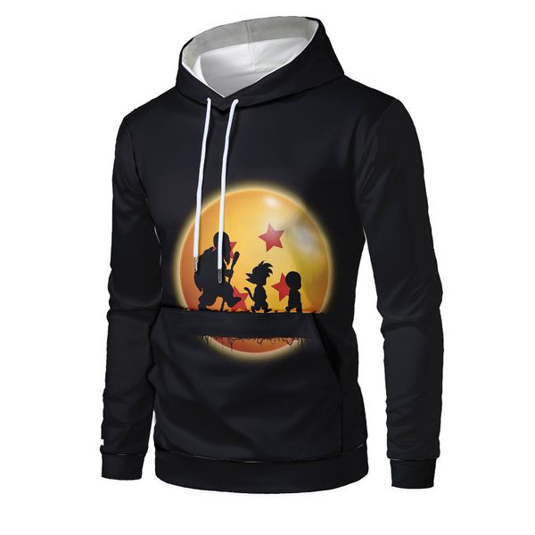 mens designer animation peripheral seven dragon ball series 3d digital printing pocket cap sweater, Black
mens designer animation peripheral seven dragon ball series 3d digital printing pocket cap sweater, Black
