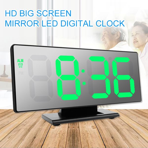 other clocks & accessories led mirror alarm clock digital snooze table wake up light electronic large time temperature display home decorati
other clocks & accessories led mirror alarm clock digital snooze table wake up light electronic large time temperature display home decorati