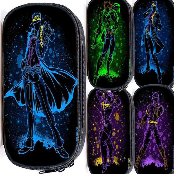 jojo's bizarre adventure pencil bags teenage boys girls cosmetic cases jotaro kids school supplies stationery storage bag
jojo's bizarre adventure pencil bags teenage boys girls cosmetic cases jotaro kids school supplies stationery storage bag
