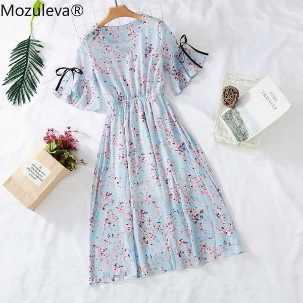 mozuleva women 2020 v-neck floral-print chiffon dress summer new style loose-fit slimming mid-length female casual dress 7 color, Black;gray
mozuleva women 2020 v-neck floral-print chiffon dress summer new style loose-fit slimming mid-length female casual dress 7 color, Black;gray