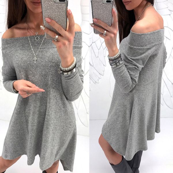 женская одежда штабелях хем обернутый грудь длинные рукава -плеча slash шея платья, Black;gray
женская одежда штабелях хем обернутый грудь длинные рукава -плеча slash шея платья, Black;gray